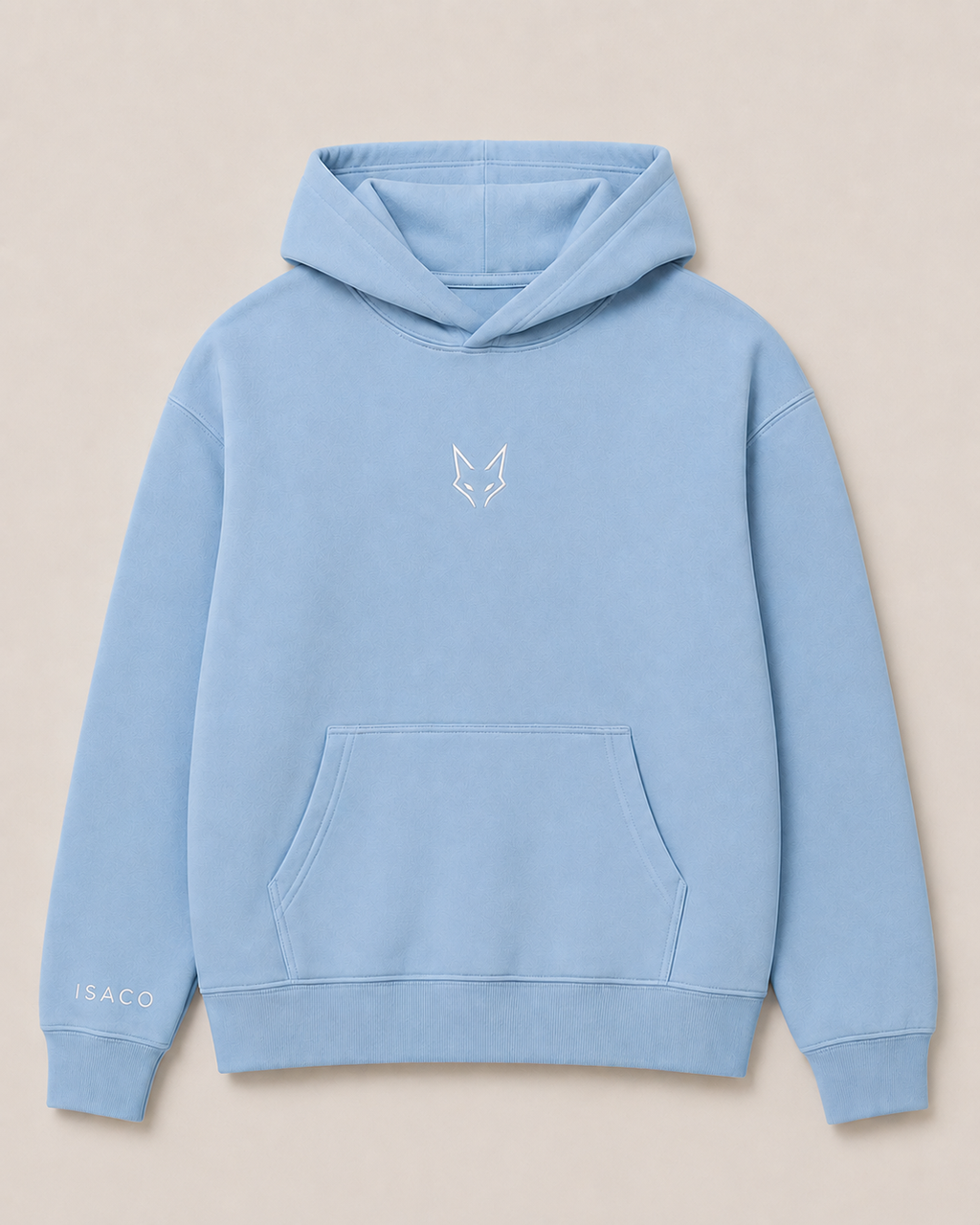 Hooddies zippé Heritage NYC light blue